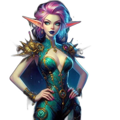 staff, dress, fantasy art, concept art transparent PNG cut-out