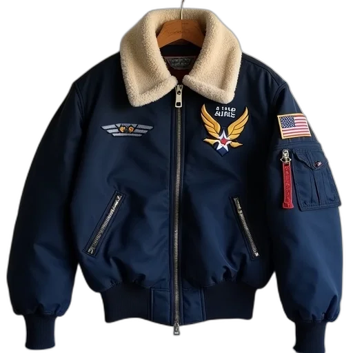 jacket, air, force, 17c transparent PNG cut-out