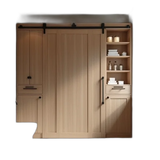 furniture, 3d render, bathroom, closet transparent PNG cut-out