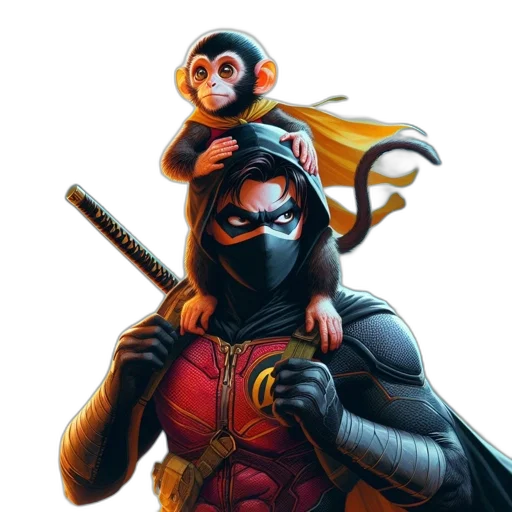 mask, comic book art, concept art, fantasy art transparent PNG cut-out