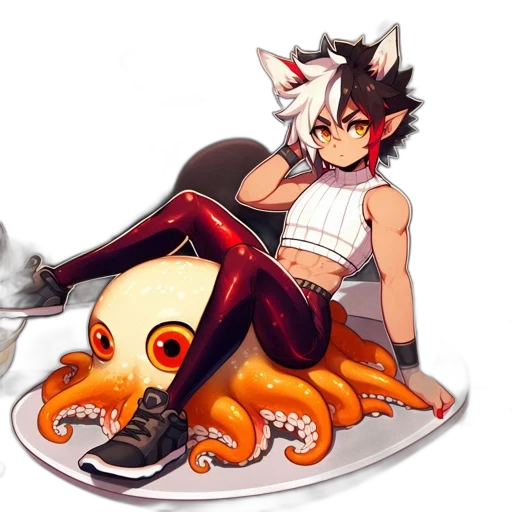 creature, dragon, animal, pixel art transparent PNG cut-out