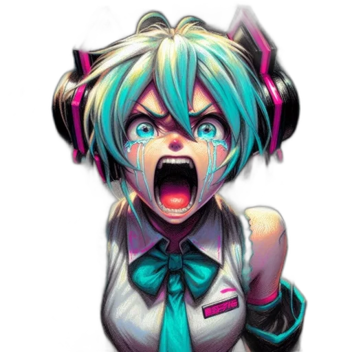 face, staff, creature, robot transparent PNG cut-out