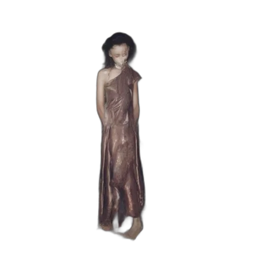dress, creature, 3d render, photorealistic transparent PNG cut-out