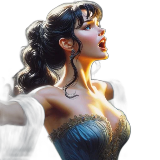 comic book art, fantasy art, photorealistic, concept art transparent PNG cut-out