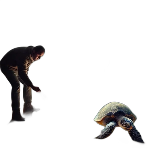 animal, creature, concept art, 3d render transparent PNG cut-out