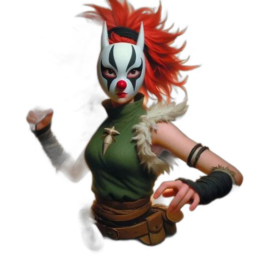 mask, face, weapon, concept art transparent PNG cut-out
