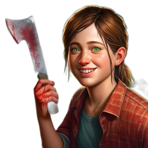weapon, face, staff, concept art transparent PNG cut-out