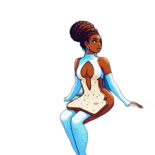dress, staff, concept art, watercolor transparent PNG cut-out