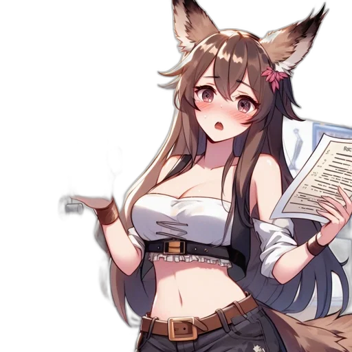 staff, weapon, animal, hat transparent PNG cut-out