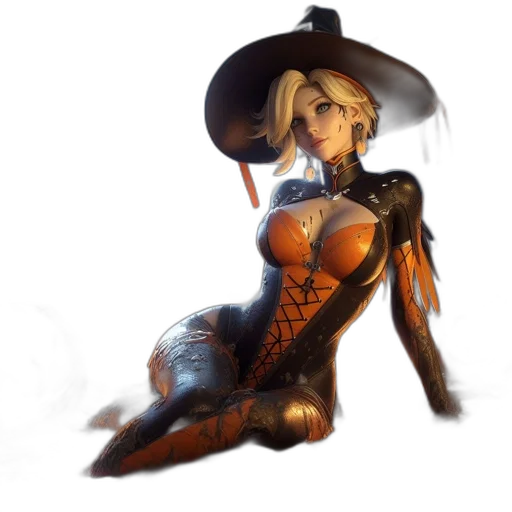 dress, staff, robot, weapon transparent PNG cut-out