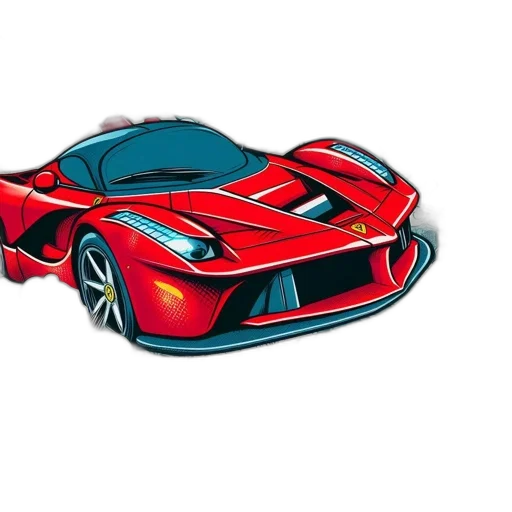 car, 3d render, photorealistic, concept art transparent PNG cut-out