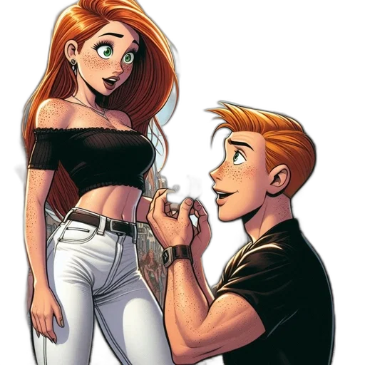 jewelry, comic book art, cartoon, concept art transparent PNG cut-out