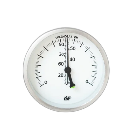 white, analog, thermometer, black transparent PNG cut-out
