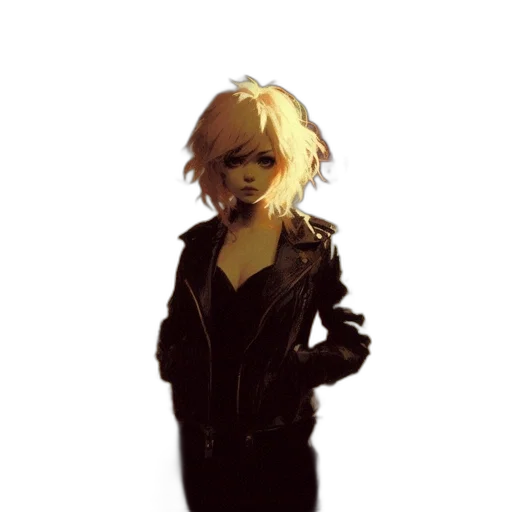 jacket, staff, face, dress transparent PNG cut-out