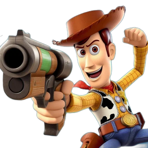 weapon, animal, hat, robot transparent PNG cut-out