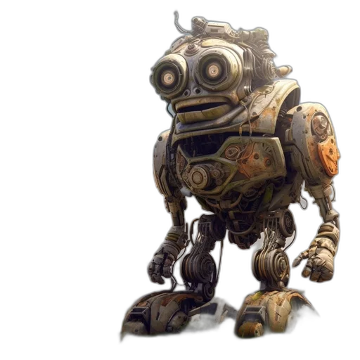 robot, creature, animal, weapon transparent PNG cut-out