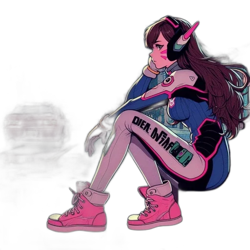 jacket, dress, shoes, weapon transparent PNG cut-out