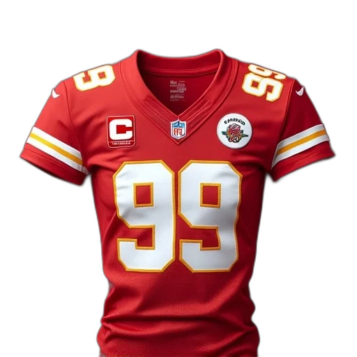 kansas, chiefs, jersey, number transparent PNG cut-out
