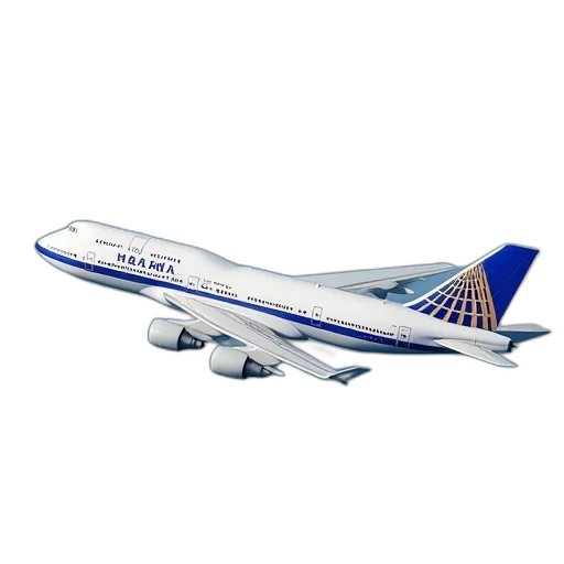 photorealistic, china, airlines, 7477 transparent PNG cut-out