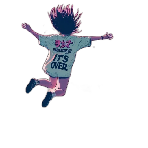 jacket, dress, hair, concept art transparent PNG cut-out