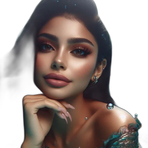jewelry, face, dress, crown transparent PNG cut-out