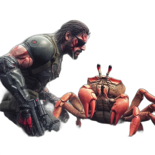 weapon, creature, animal, robot transparent PNG cut-out