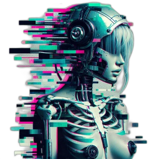 robot, face, mask, dress transparent PNG cut-out