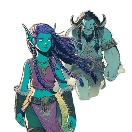 concept art, fantasy art, comic book art, pixel art transparent PNG cut-out