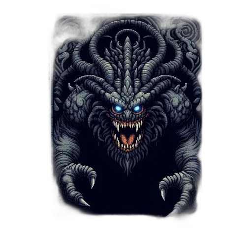 dragon, creature, mask, animal transparent PNG cut-out