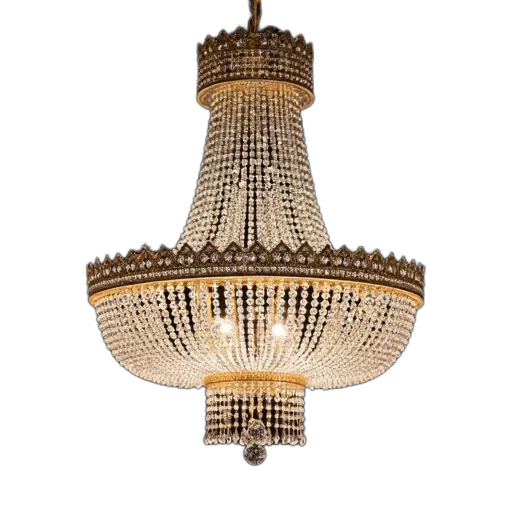 crown, jewelry, 3d render, crystal transparent PNG cut-out