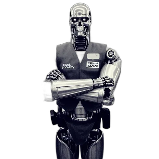 robot, staff, jacket, concept art transparent PNG cut-out