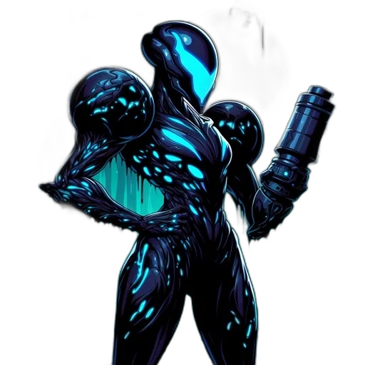 robot, staff, weapon, concept art transparent PNG cut-out