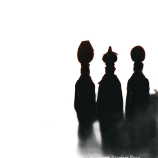 crown, staff, bottle, robot transparent PNG cut-out