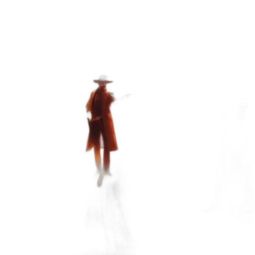 hat, robot, staff, sword transparent PNG cut-out
