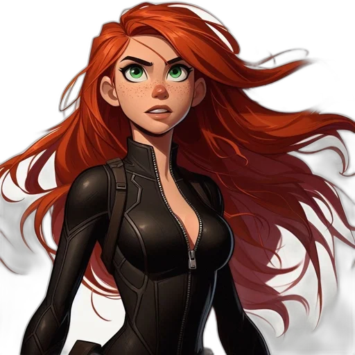 dress, comic book art, concept art, cartoon transparent PNG cut-out