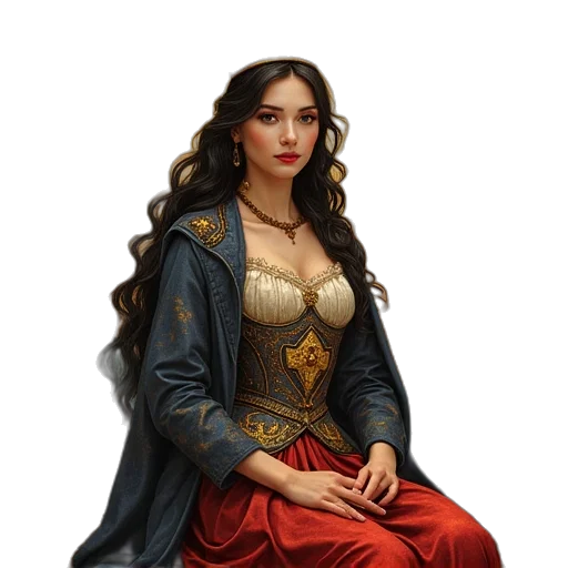 crown, jewelry, dress, staff transparent PNG cut-out