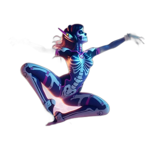 robot, creature, concept art, cyberpunk transparent PNG cut-out