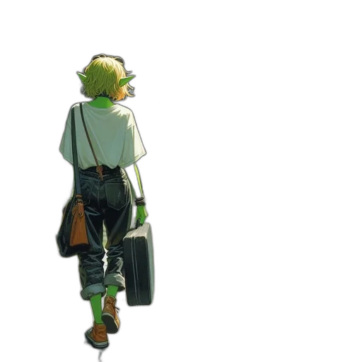 staff, jacket, weapon, hat transparent PNG cut-out