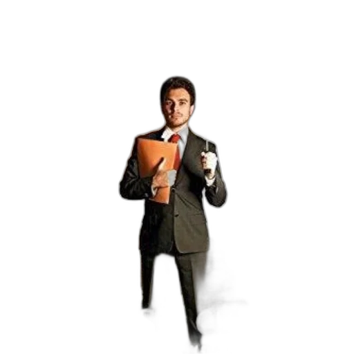 staff, jacket, robot, umbrella transparent PNG cut-out