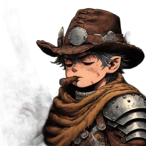 hat, face, staff, mask transparent PNG cut-out