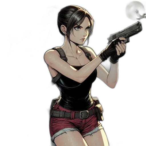 weapon, comic book art, concept art, cartoon transparent PNG cut-out