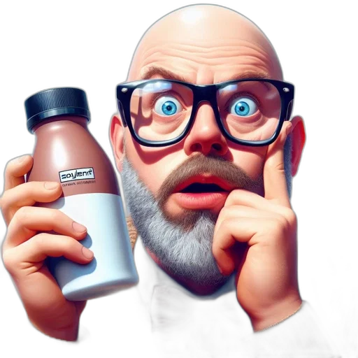 bottle, food, photorealistic, 3d render transparent PNG cut-out