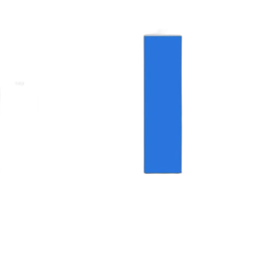 robot, pixel art, blue, monochrome transparent PNG cut-out