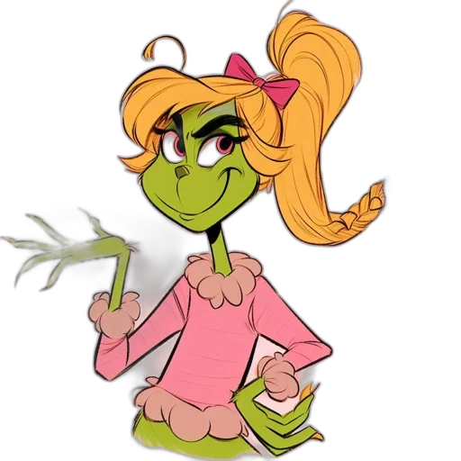 staff, creature, concept art, cartoon transparent PNG cut-out