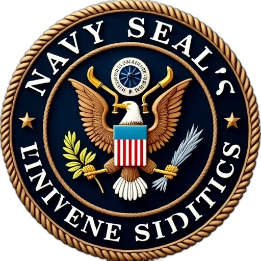 staff, navy, seal, emblem transparent PNG cut-out