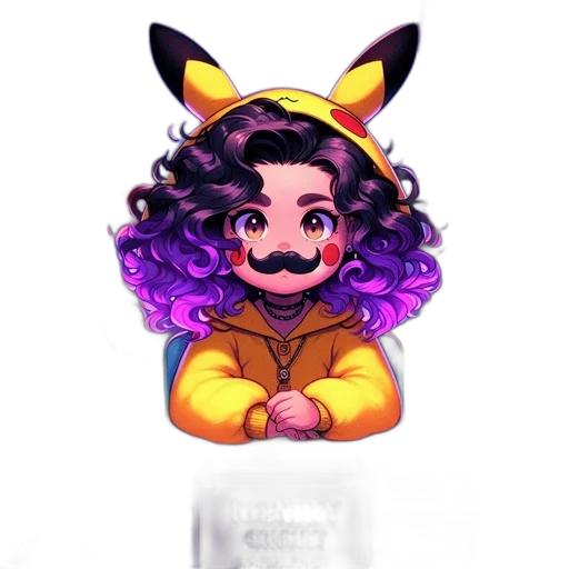 staff, hair, creature, animal transparent PNG cut-out