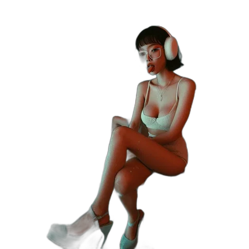 shoes, dress, robot, creature transparent PNG cut-out