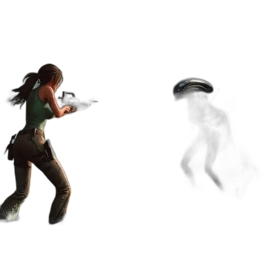 weapon, mask, creature, concept art transparent PNG cut-out