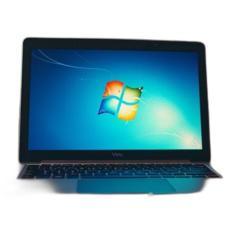 3d render, blue, windows, vista transparent PNG cut-out