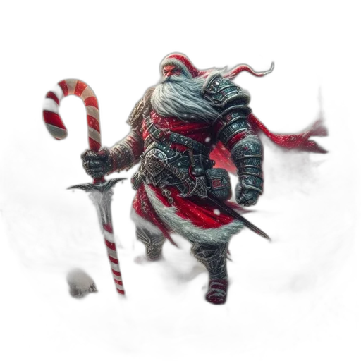 dragon, creature, staff, sword transparent PNG cut-out
